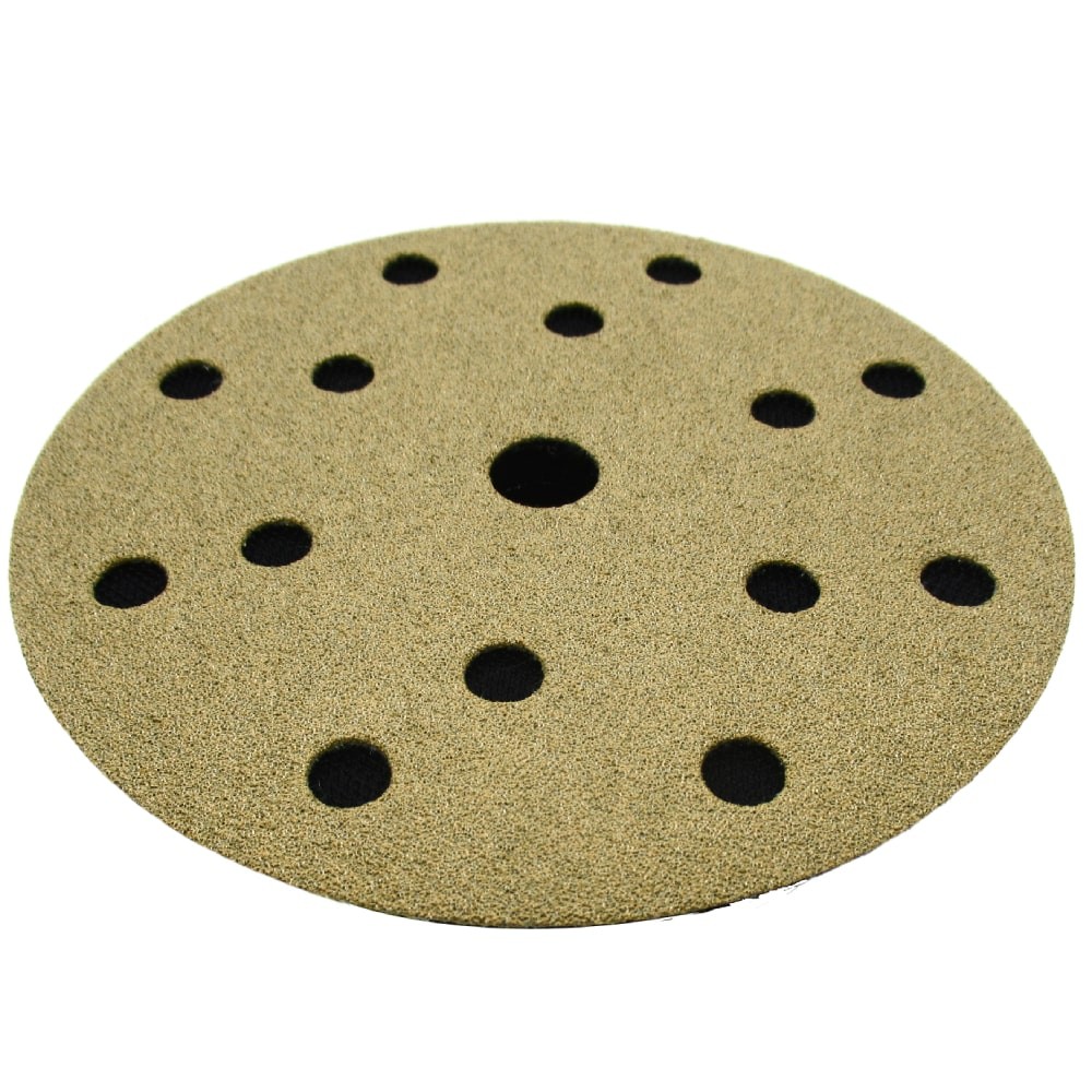 Самозацепляемый шлифовальный круг 1АZ, AURUM, Ø150 мм, (15 отв.), P80