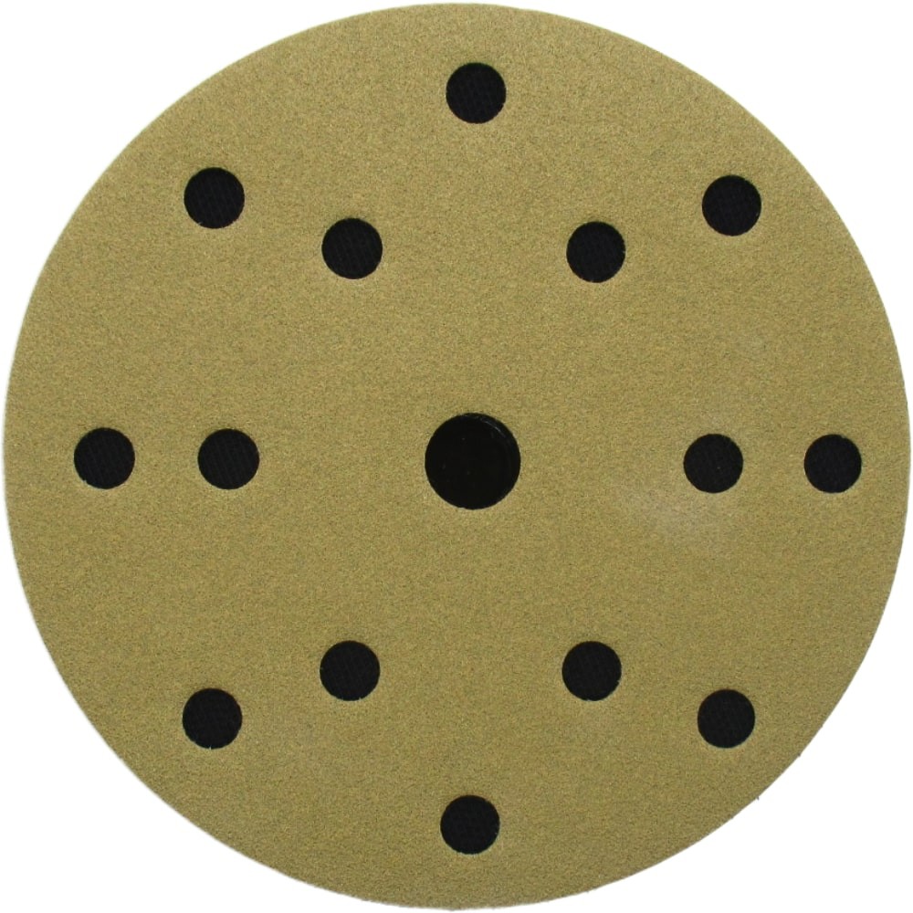 Самозацепляемый шлифовальный круг 1АZ, AURUM, Ø150 мм, (15 отв.), P120