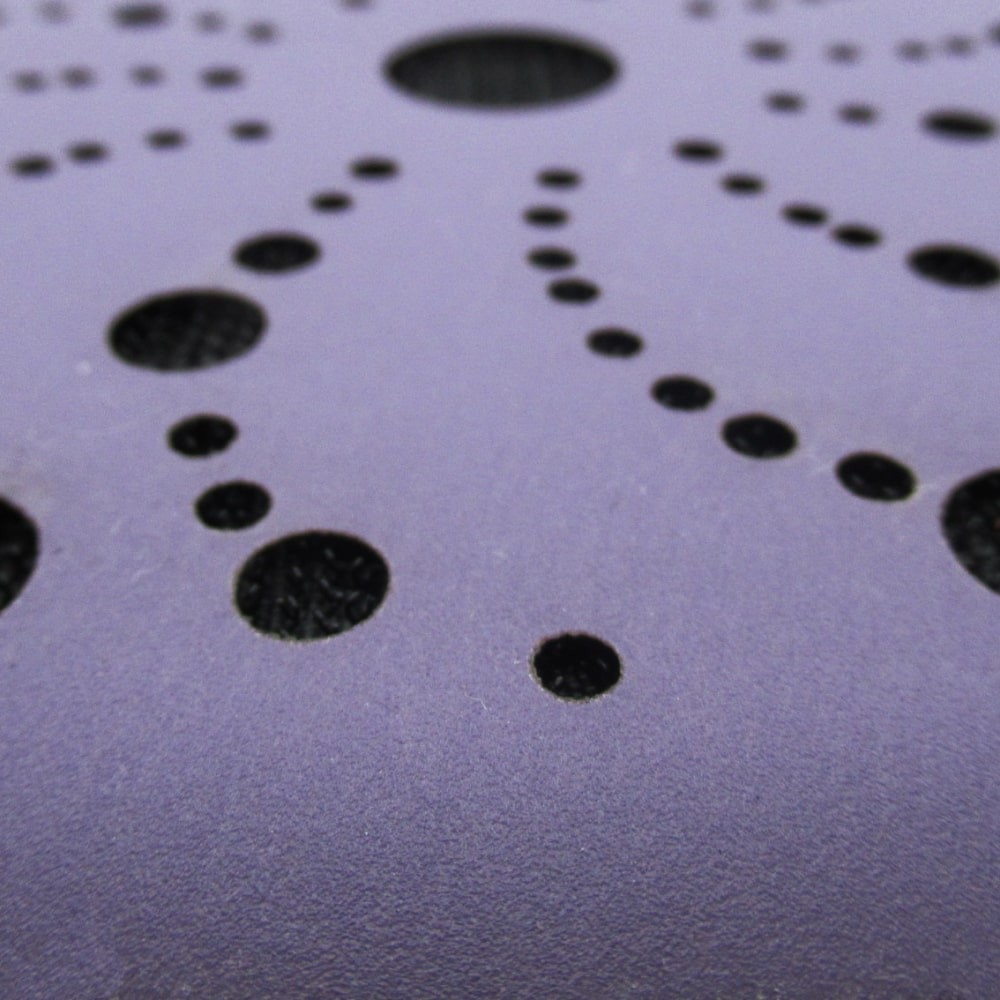Самозацепляемый шлифовальный круг 1АZ™, AMETHYST, (Multihole), Ø150 мм, Р600
