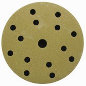 Самозацепляемый шлифовальный круг 1АZ, AURUM, Ø150 мм, (15 отв.), P240