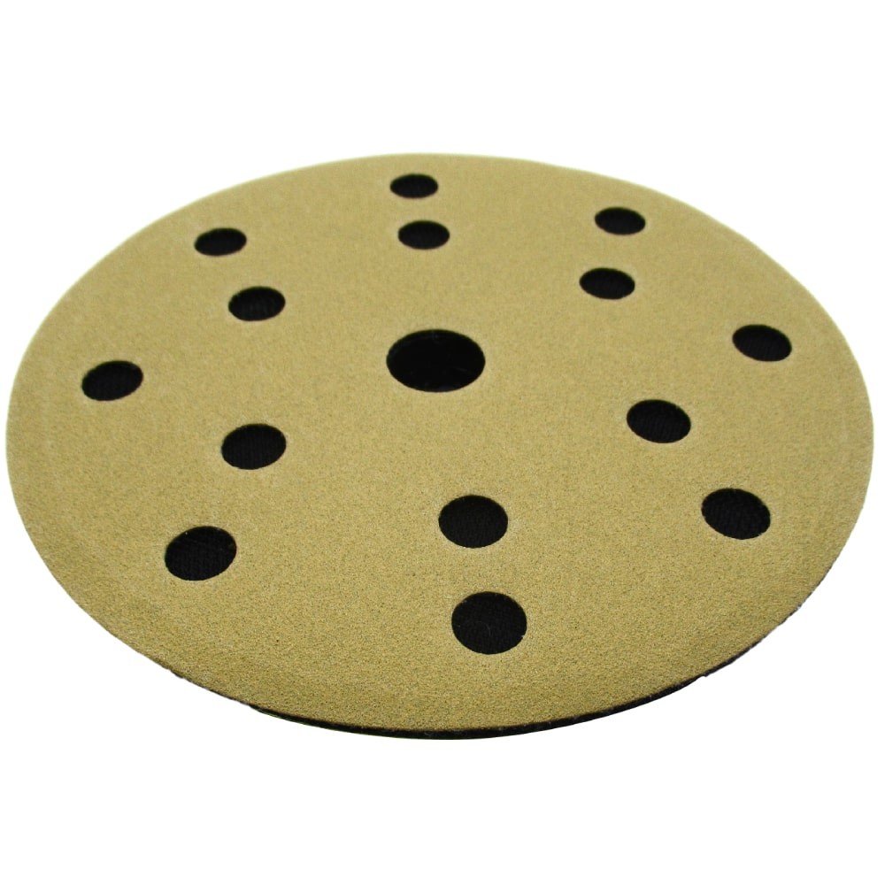 Самозацепляемый шлифовальный круг 1АZ, AURUM, Ø150 мм, (15 отв.), P180