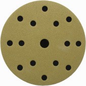 Самозацепляемый шлифовальный круг 1АZ, AURUM, Ø150 мм, (15 отв.), P120