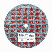 Круг нетканный прессованный ПАК™ Brite-X UW500, Ø150х6х13 мм, 3S FIN