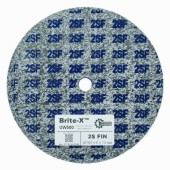 Круг нетканный прессованный ПАК™ Brite-X UW500, Ø150х6х13 мм, 2S FIN